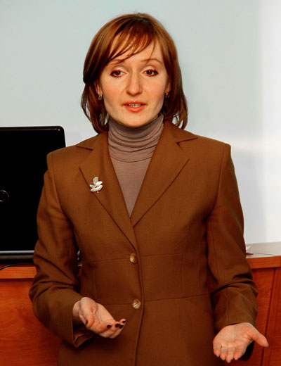 Елена Латышенко, президент муниципального некоммерческого Фонда поддержки малого предпринимательства города Кемерово 