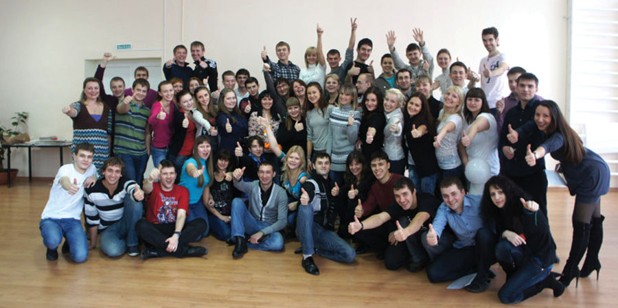 Мероприятие, ставшее кульминацией для 54 участников — выездной тренинг в Гурьевске