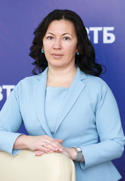 Анжелика Рогожкина, руководитель корпоративного филиала ВТБ в Кузбассе 