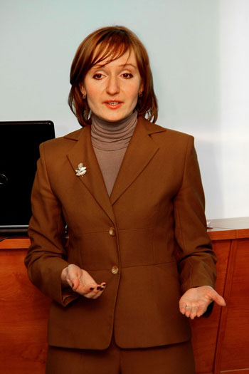  Елена Латышенко, президент муниципального некоммерческого Фонда поддержки малого предпринимательства города Кемерово