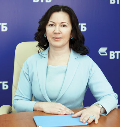 Анжелика Рогожкина, руководитель корпоративного филиала ВТБ в Кемерово